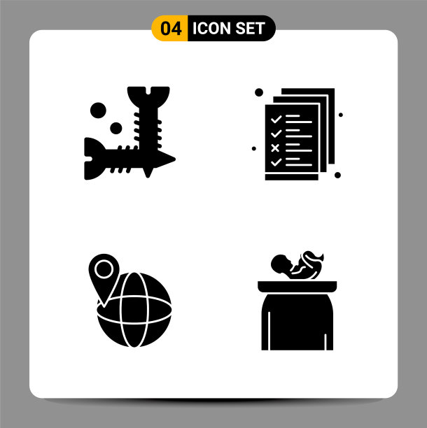 4 .黑色图标包符号符号图片下载