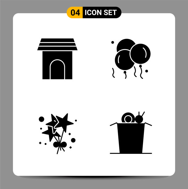 4 .黑色图标包符号符号图片下载