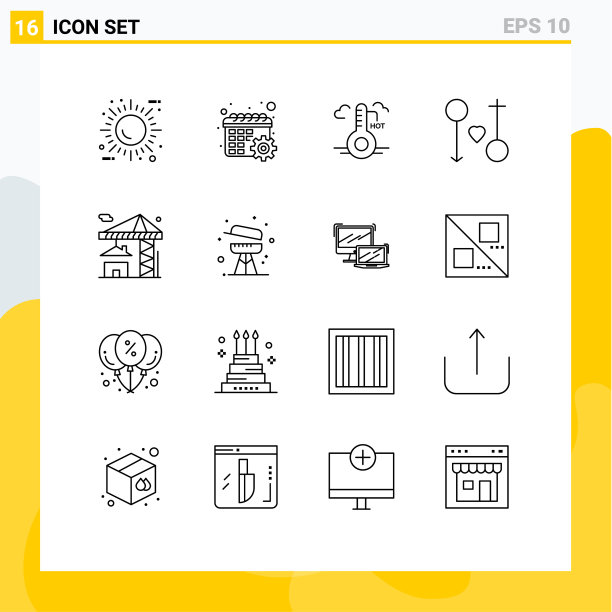 包装16创意勾勒激情男性图片下载