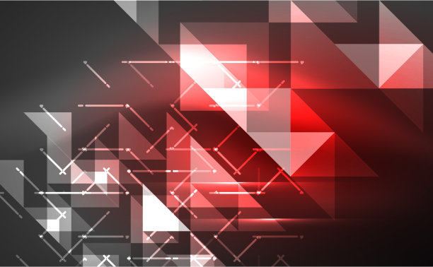 马赛克三角形图案图片下载