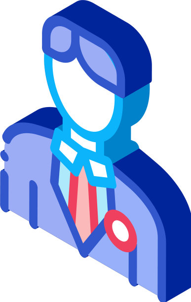 候选人外观等距图标图片下载