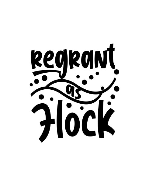 Regrant作为flock手绘排版海报图片下载