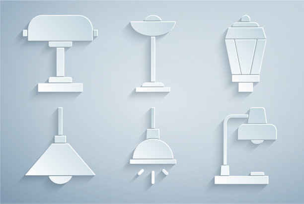 园灯设置枝形吊灯，灯灯悬挂图片下载