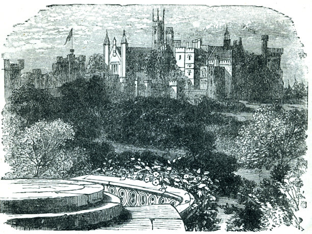 从露台俯瞰奥尔顿塔乡村别墅图片下载