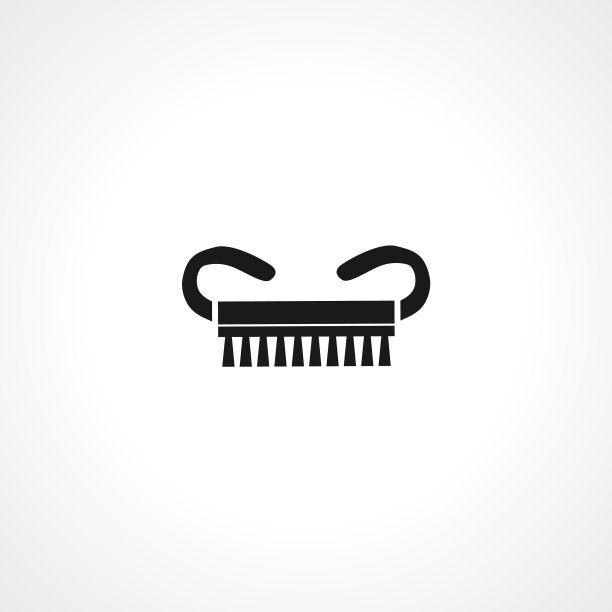 梳图标梳孤立的简单图标图片下载