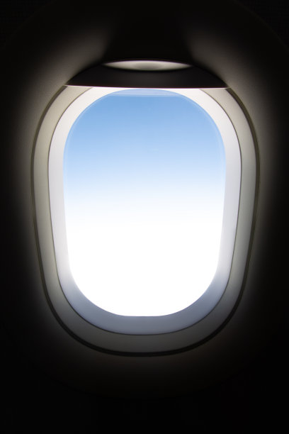 窗户在飞机上作为旅行的象征图片下载