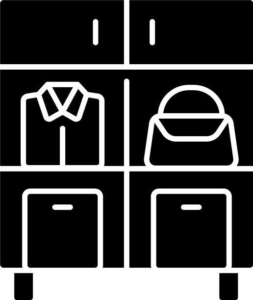 家庭组织黑色象形文字图标图片下载