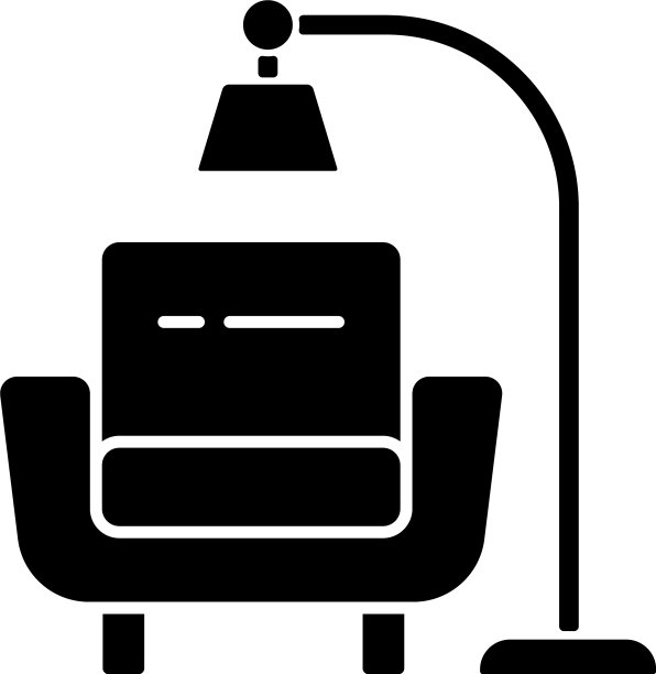 极简主义黑色字形图标图片下载