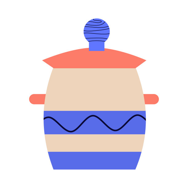 陶瓷糖碗，装饰简约现代图片下载