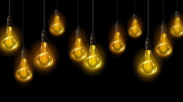 老式的白炽灯图片下载