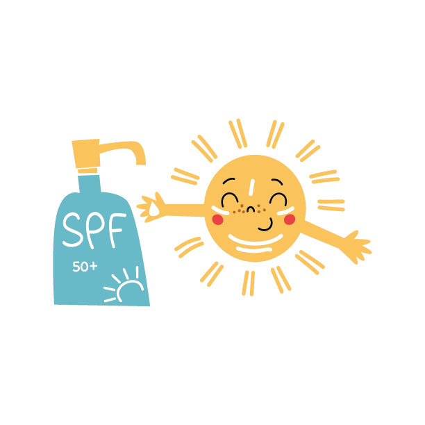 防晒霜防晒特性。图片下载