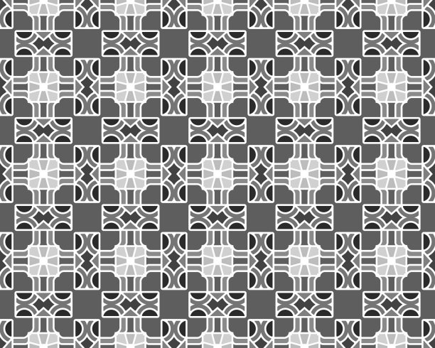 3d渲染的美丽无缝瓷砖图案背景图片下载