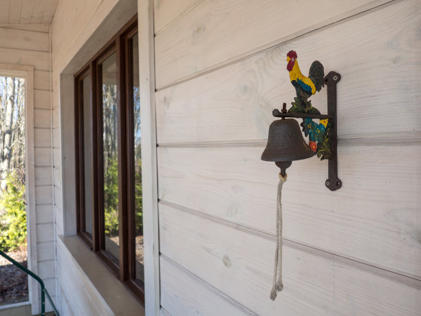 装饰门铃和公鸡图片下载