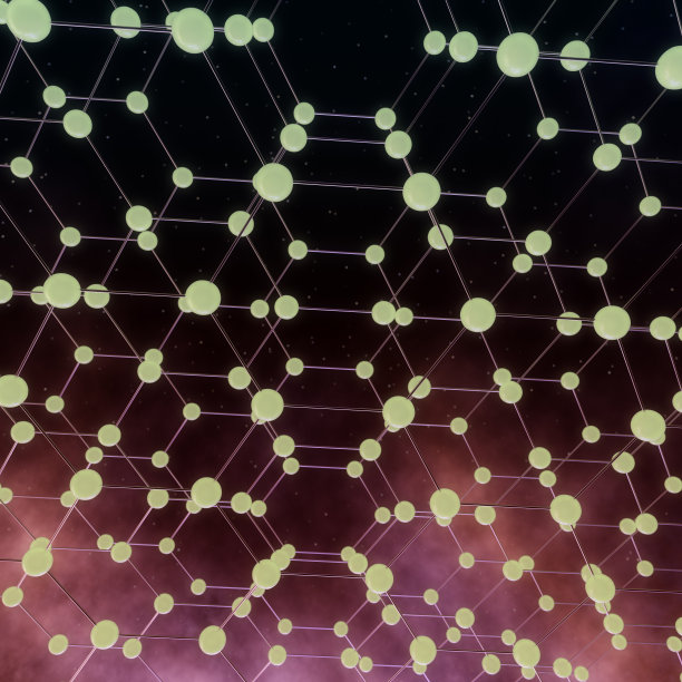 石墨烯薄片的艺术观图片下载