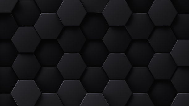 大量的深色六边形细胞棒。完整的框架。设计元素图片下载