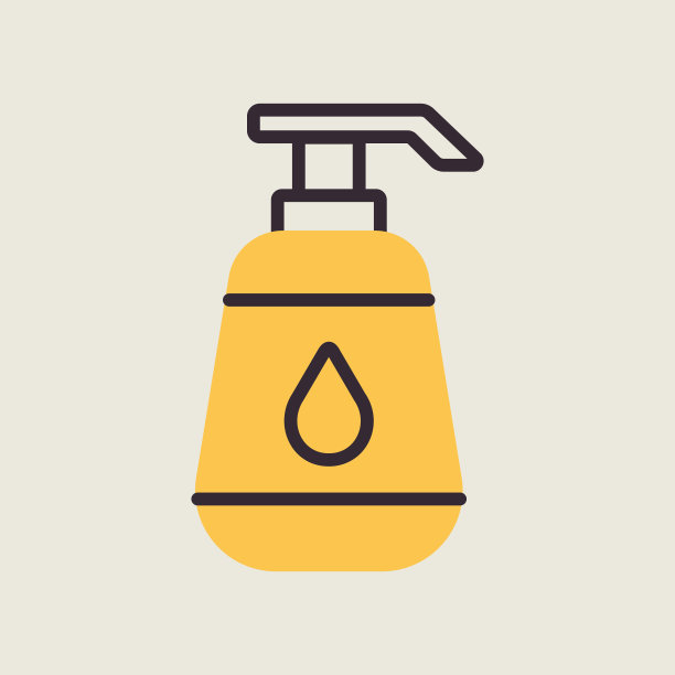 托儿所婴儿乳液瓶矢量图标图片下载