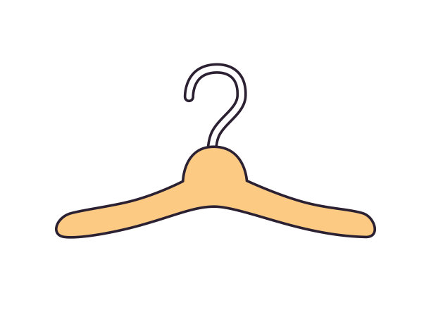 衣架孤立图片下载