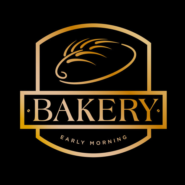 面包标志。面包和小穗。图片下载