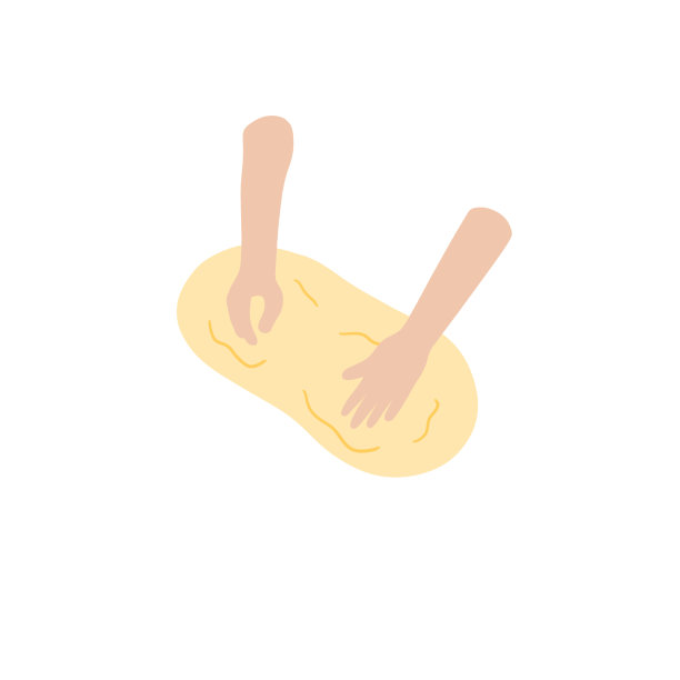 为披萨或烘焙准备面团。自制的面包店和蛋糕。烹饪和食品。图片下载