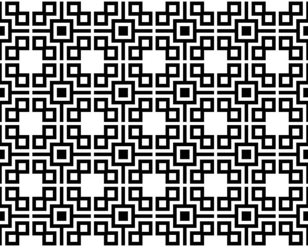 具有装饰性无缝图案的抽象背景插图图片下载