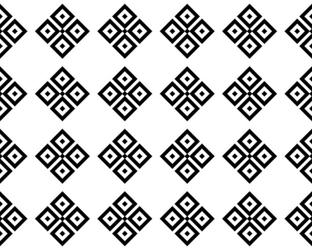 无缝瓷砖图案的插图图片下载