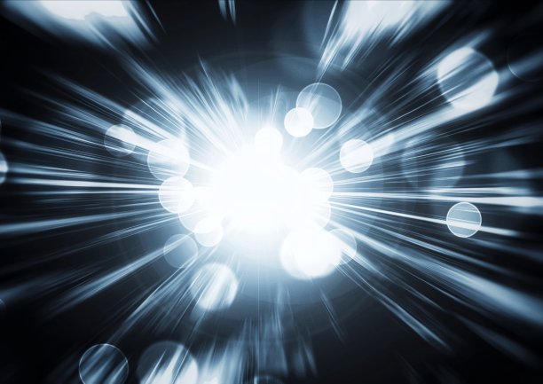 光在黑暗中的辐射图片下载