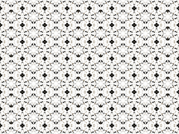 现代明亮华丽的无缝装饰图案图片下载