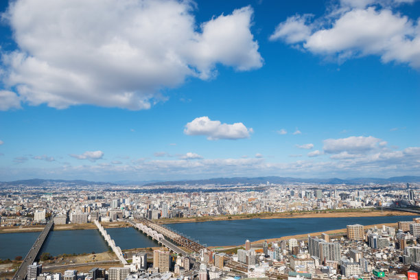 Yodogawa城市景观图片下载