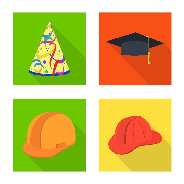 孤立的对象时尚和专业图标图片下载