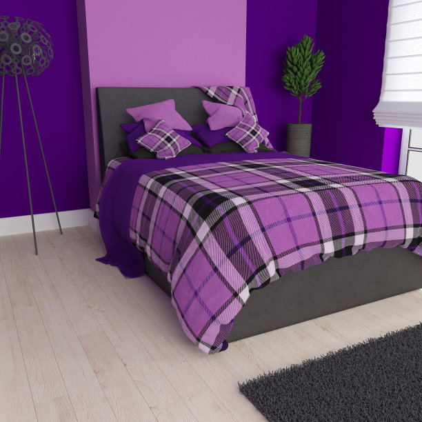 3D现代卧室室内设计图片下载