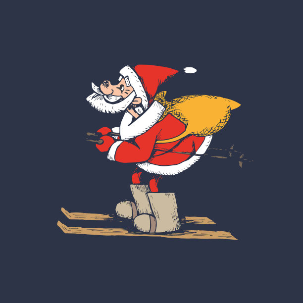 圣诞老人卡通人物图片下载