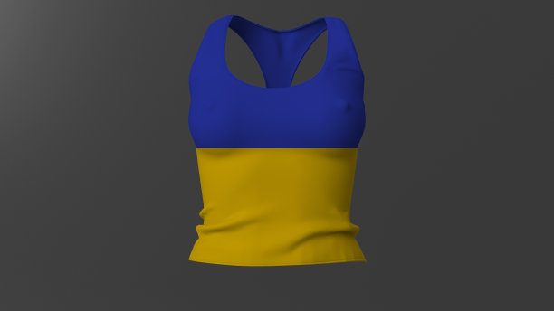 女士T恤干净的空模板，设计模型，标志图片下载