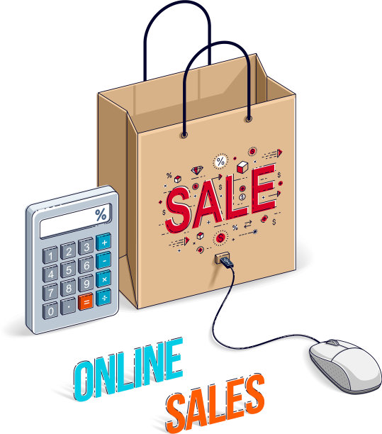 网上商店概念网上商店网上销售图片下载