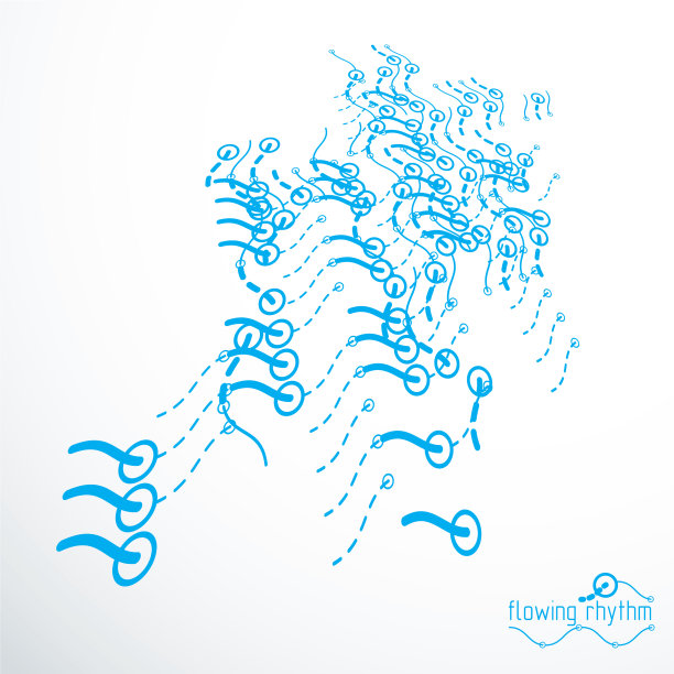 摘要线条背景工程技术图片下载