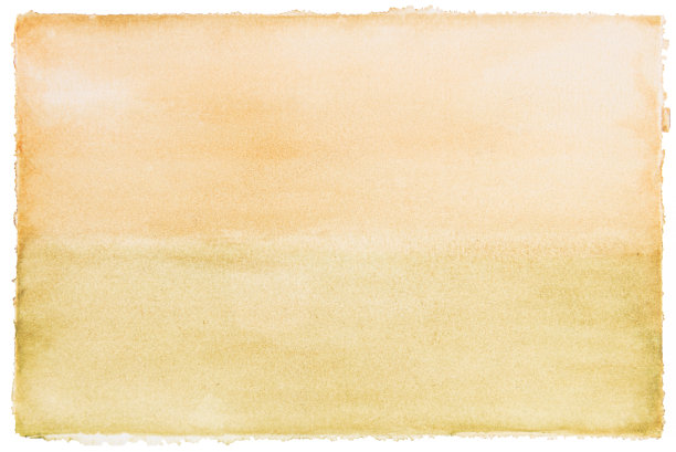 在白色背景上剪出手绘水彩图片下载