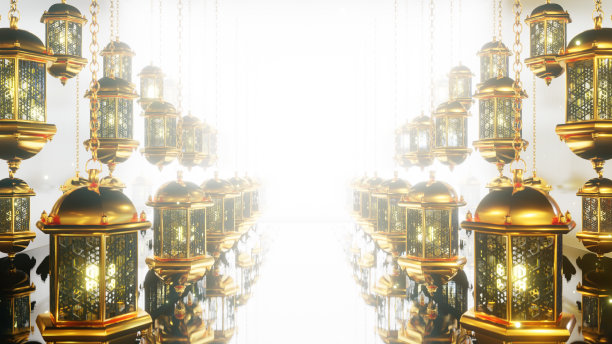 灯笼斋月节图片下载