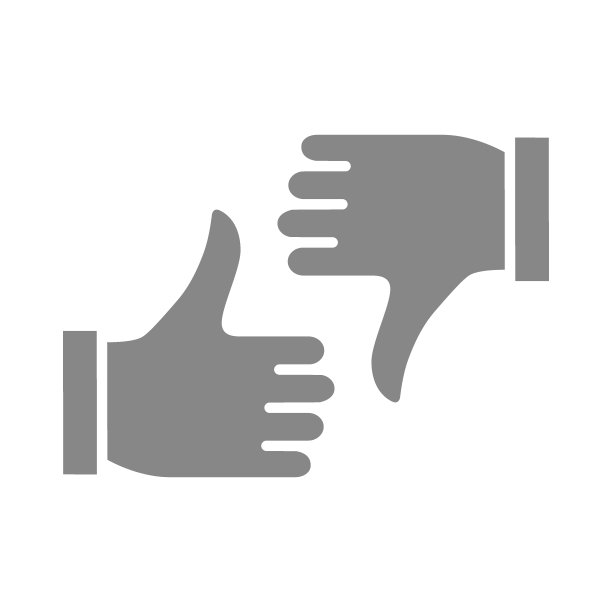 喜欢和不喜欢灰色图标。拇指向上和拇指向下的符号图片下载