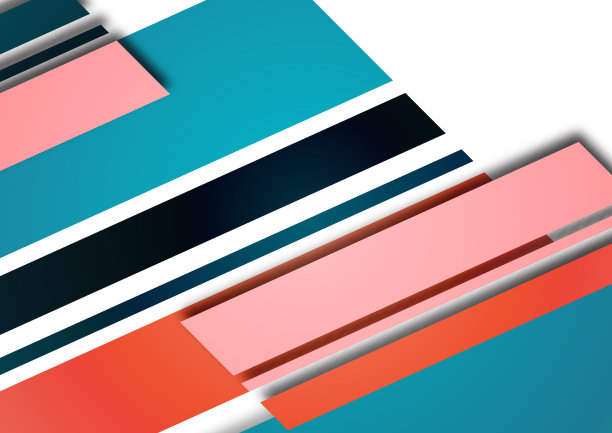 倾斜的条纹和线条。模板业务演示，应用程序封面和网站设计。向量图片下载