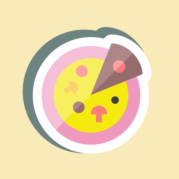 贴纸平面摄影。适合艺术符号。简单的设计可编辑。设计模板向量。简单的说明图片下载