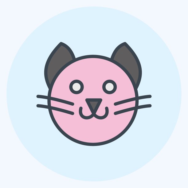 图标宠物拍的。适合艺术符号。颜色风格交配。简单的设计可编辑。设计模板向量。简单的说明图片下载