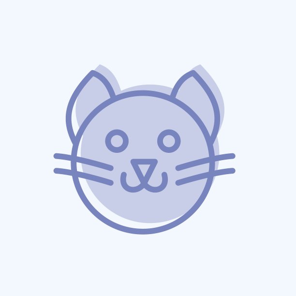 图标宠物拍的。适合艺术符号。两个音调的风格。简单的设计可编辑。设计模板向量。简单的说明图片下载