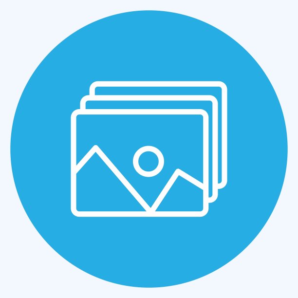 图标的照片。适合艺术符号。蓝眼睛的风格。简单的设计可编辑。设计模板向量。简单的说明图片下载