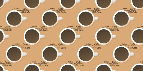 咖啡杯的模式图片下载