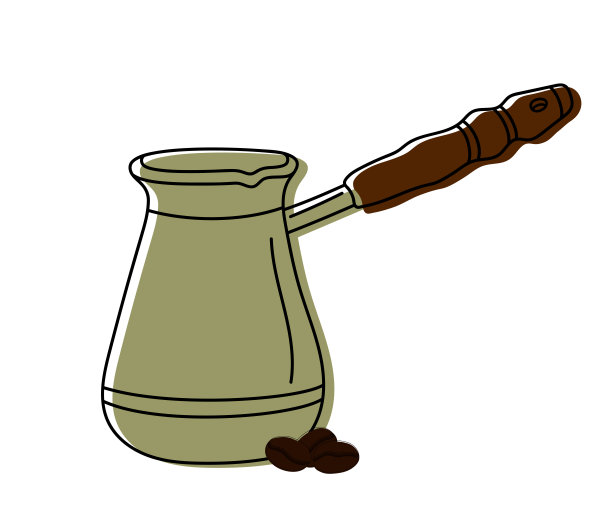 土耳其的咖啡壶。图片下载