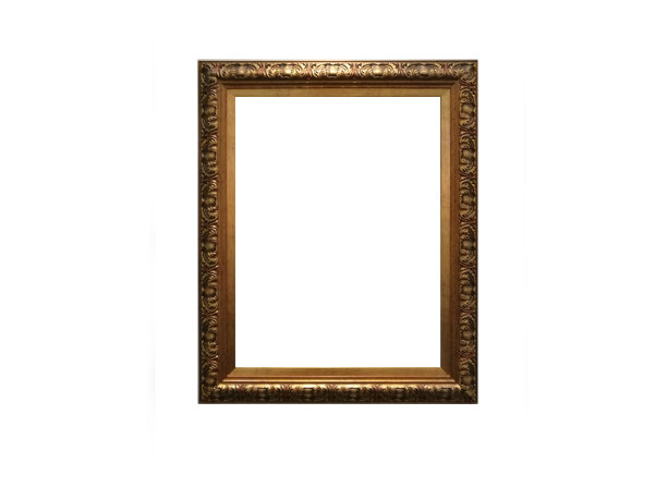 木制照片框古董框装饰孤立背景剪辑路径图片下载