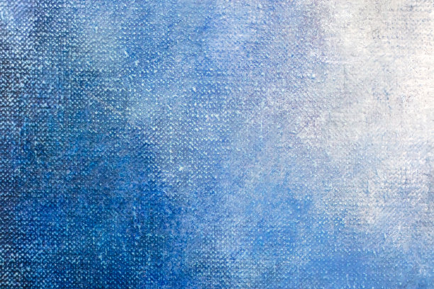 蓝色手绘帆布。艺术的质感。图片下载
