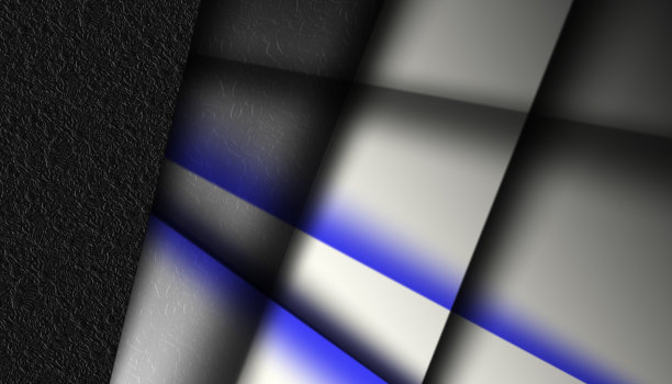 灰色和蓝色阴影抽象几何企业背景。设计现代墙纸，演示文稿，传单，海报，横幅，小册子…图片下载