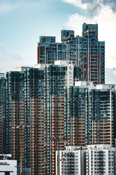 香港拥挤的建筑图片下载