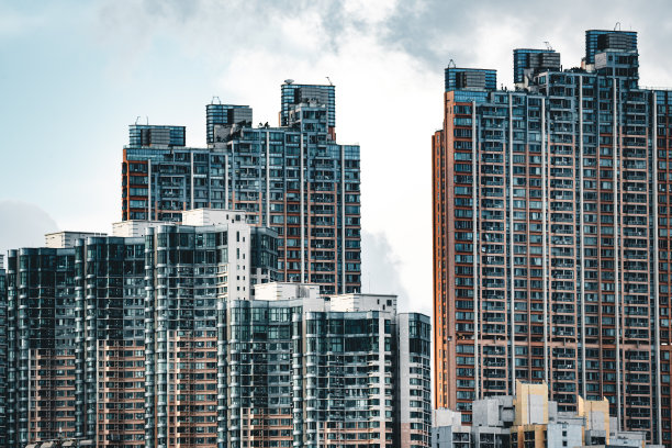 香港拥挤的建筑图片下载