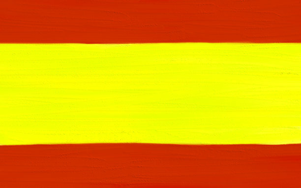 西班牙国旗的数字绘制图片下载